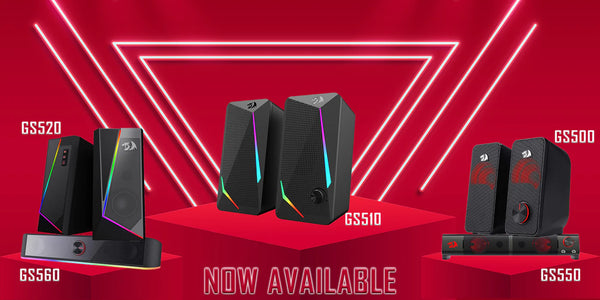 Redragon Adiemus GS560, Anvil GS520, Waltz GS510 Gaming Speakers Launched In India