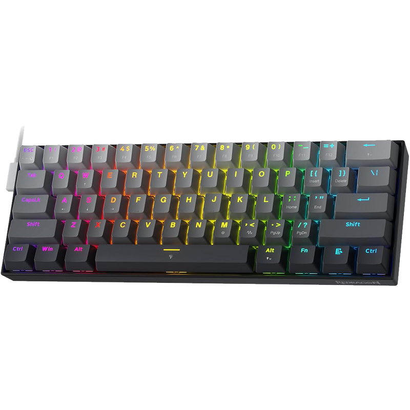 Fizz K617 60% Wired Mechanical Keyboard Mystic Grey (Magnetic Switch)