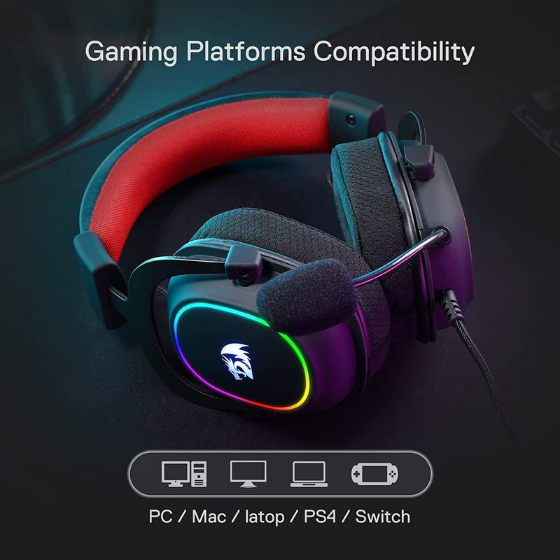 Zeus X H510 - RGB Gaming Headset with 7.1 Surround Sound