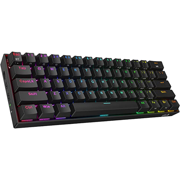 Draconic Pro K530 PRO - 60% Bluetooth+24.Ghz+Wired Mechanical Keyboard (Red Switch)