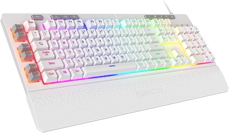 Unboxed - Shiva K512 White Membrane Keyboard (White)