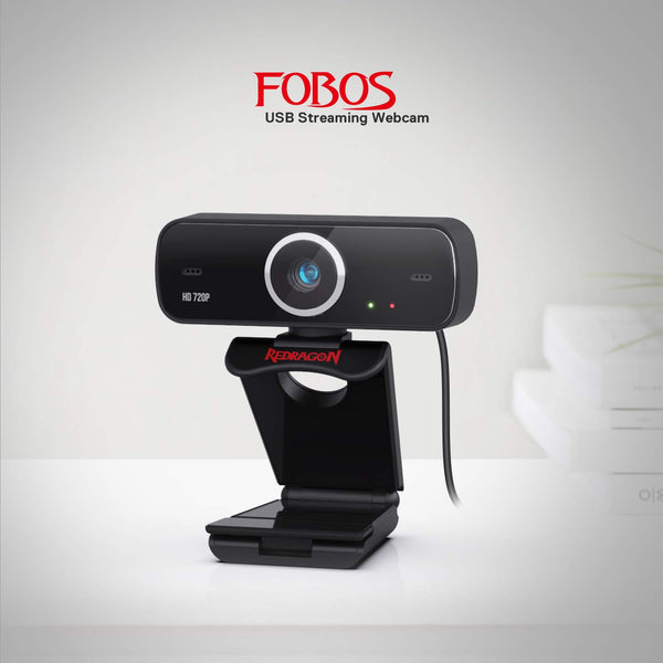Unboxed - FOBOS GW600 720P Webcam with Built-in Dual Microphone