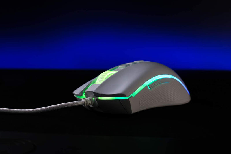 Cobra M711 RGB Wired Mouse  (White)