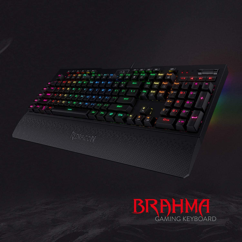 BRAHMA K586 RGB Mechanical Keyboard (Red Switch)
