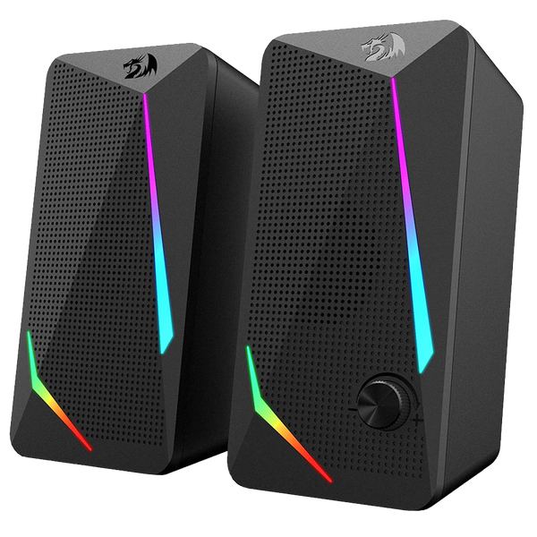 WALTZ GS510- RGB 2.0 Channel Gaming Wired Desktop Speakers