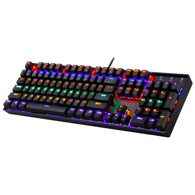 Mitra K551 LED Backlit Rainbow Mechanical Gaming Keyboard – Redragon India
